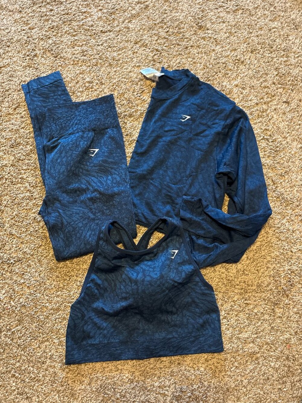 Gymshark Adapt Animal 3 piece set - Blue